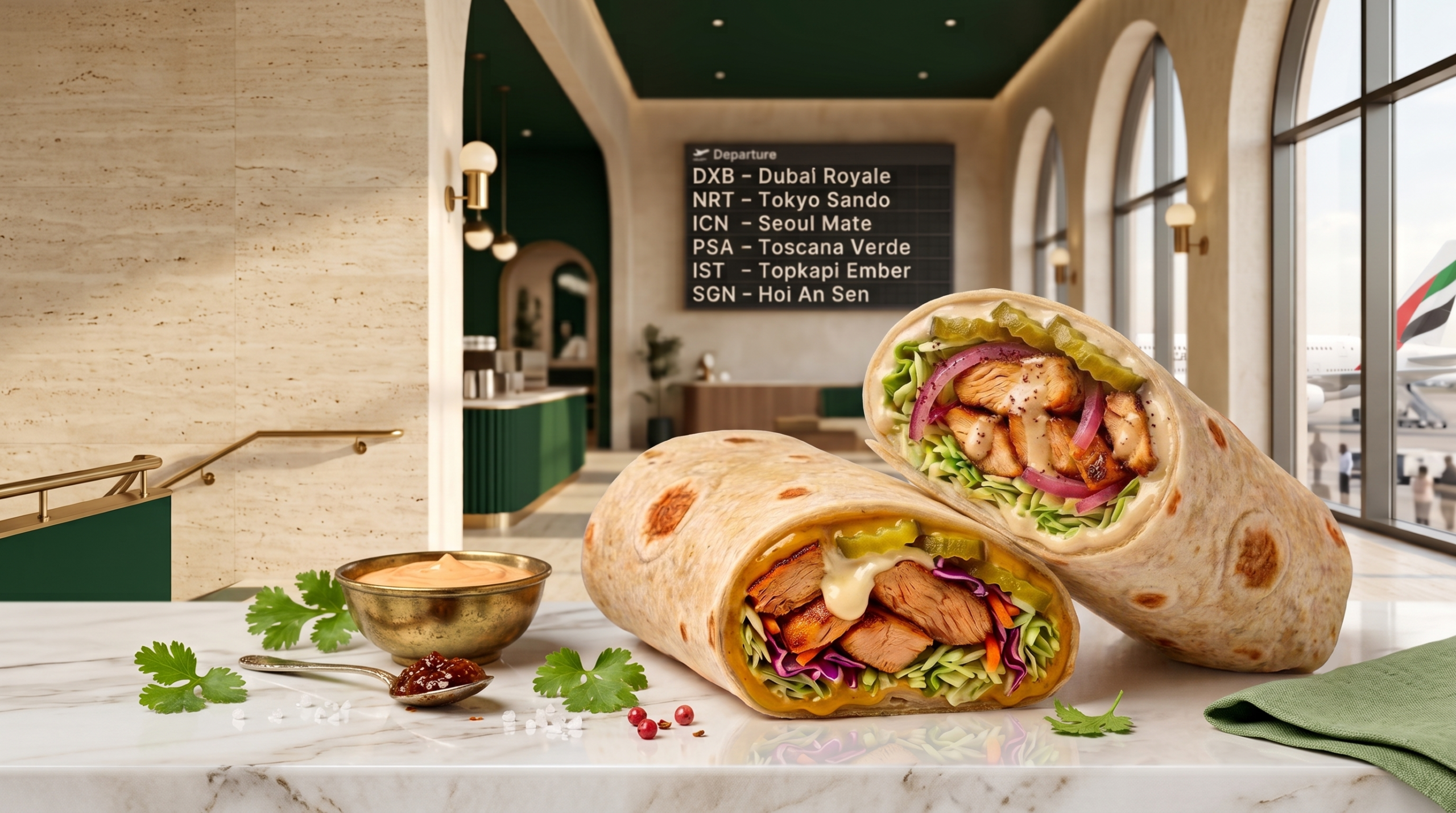 Toscana Verde wrap