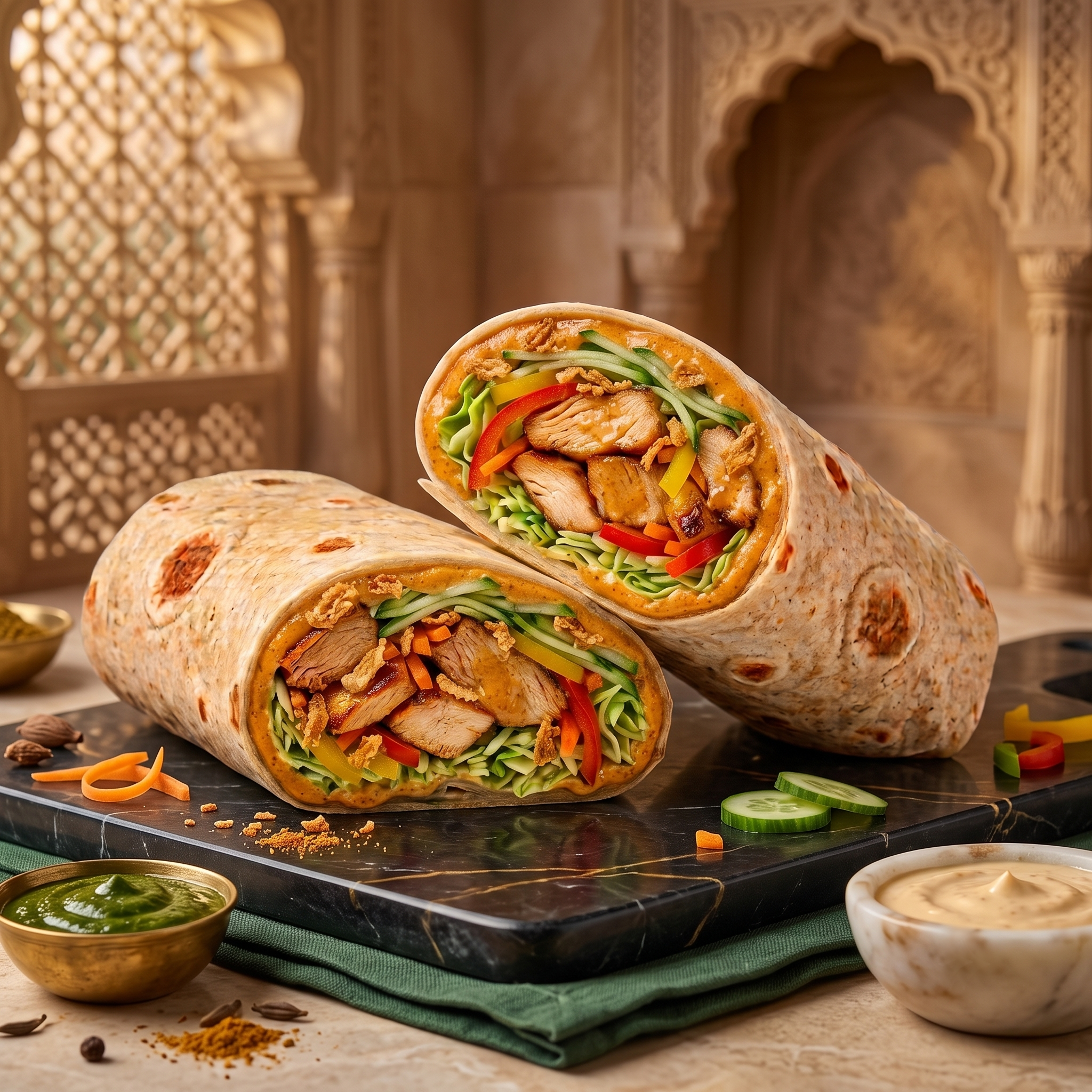 Agra Shahi wrap