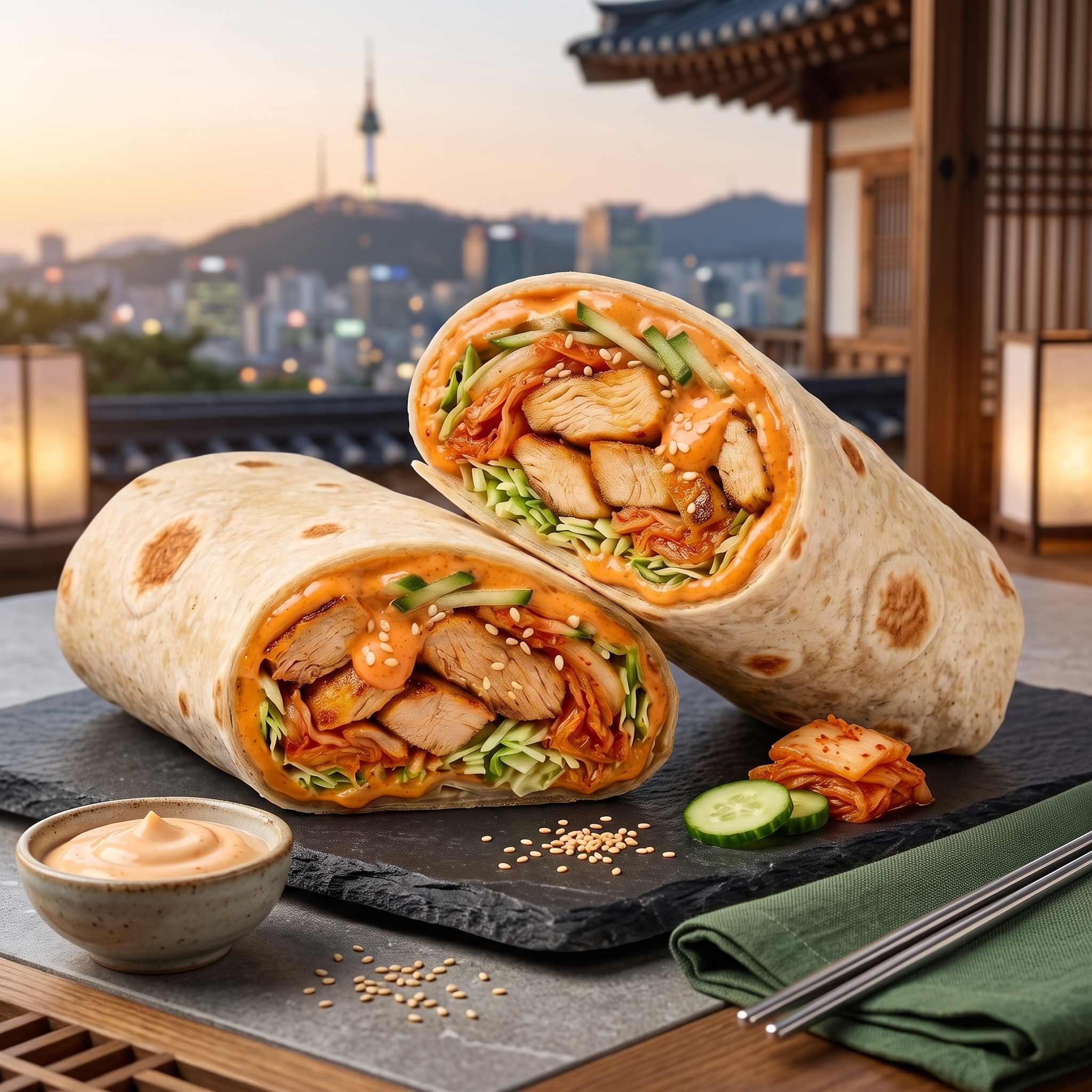 Seoul Mate wrap